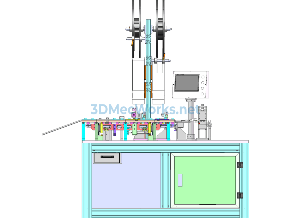 Automatic Pin Insertion Equipment for Mobile Phone Btb Connectors - SolidWorks - Free Download Automatic Pin Insertion Equipment for Mobile Phone Btb Connectors - Image 5