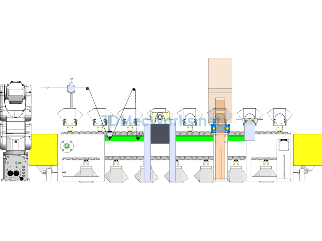 Automated 3m Mask Production Line - SolidWorks - Free Download Automated 3m Mask Production Line - Image 5