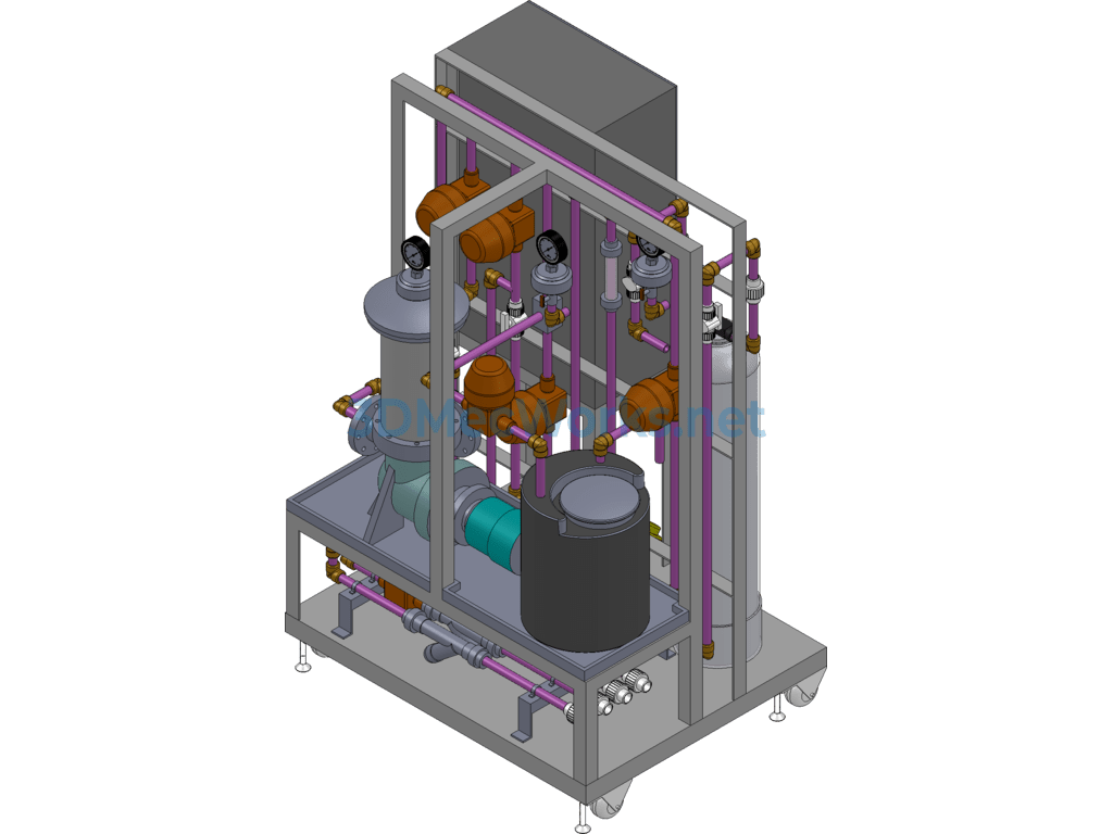 Trivalent Chromium Zinc Passivation Solution Regeneration Unit - SolidWorks - Free Download Trivalent Chromium Zinc Passivation Solution Regeneration Unit