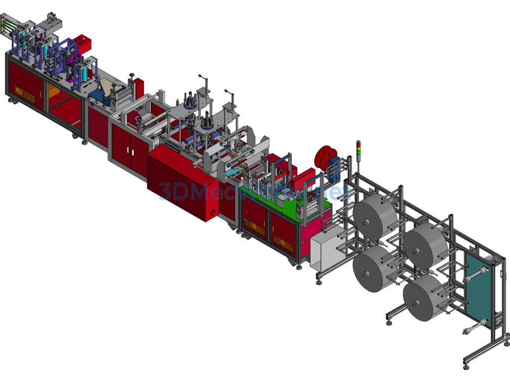 N95 Mask Machine - Automatic Labeling and Continuous Folding Integrated Production Line - Exported - Free Download N95 Mask Machine - Automatic Labeling and Continuous Folding Integrated Production Line