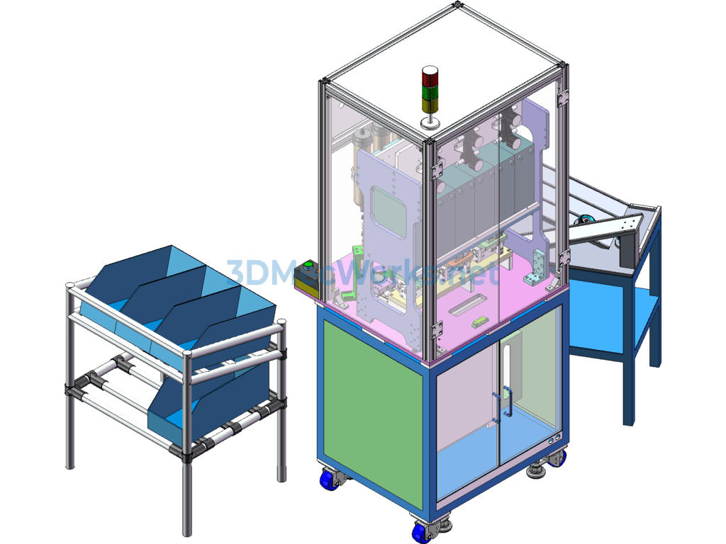 Automatic Gear Lubrication Machine - SolidWorks - Free Download Automatic Gear Lubrication Machine - Image 4