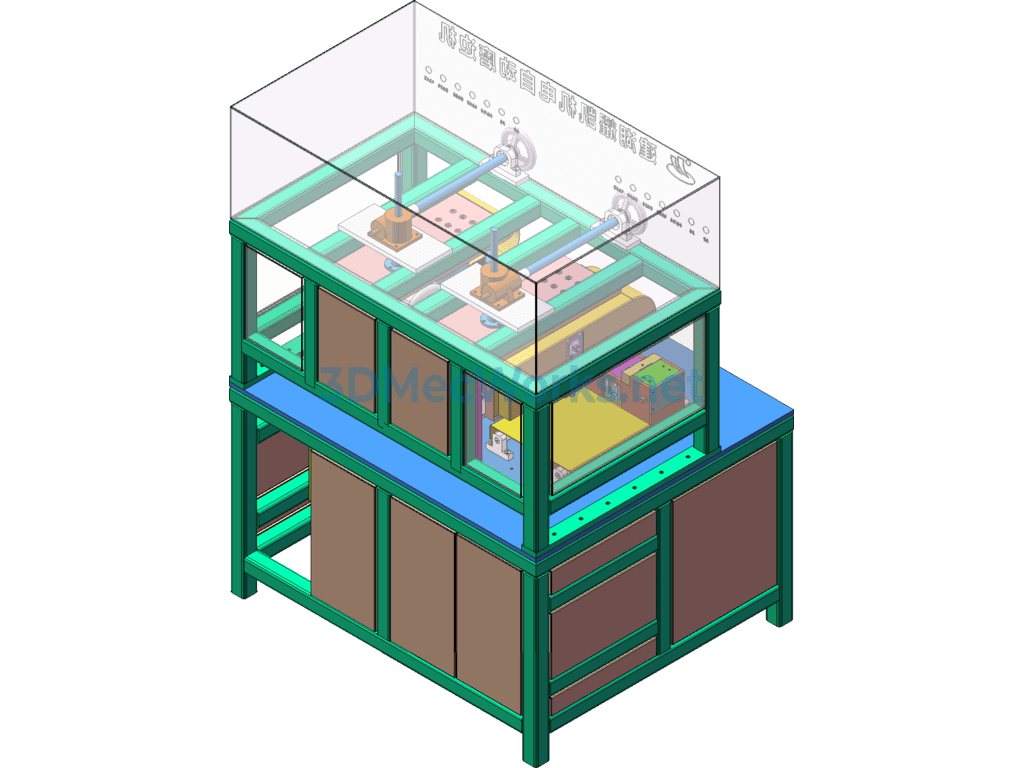 Automated Grinding Wheel Edge Machine - SolidWorks - Free Download Automated Grinding Wheel Edge Machine - Image 3