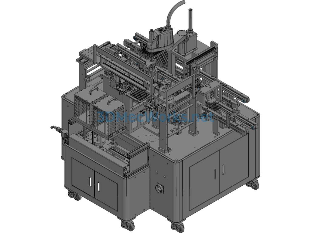 Model of a Rapid Material Placing Machine - Exported - Free Download Model of a Rapid Material Placing Machine - Image 3