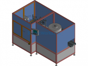 Rotary Fully Automatic Bag-Feeding Vacuum Packaging Machine - UG(NX) - Free Download