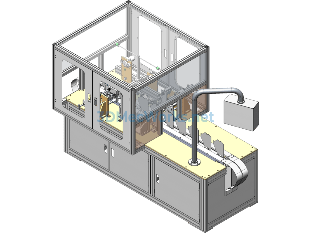 N95 Folding Mask Ear Loop Welding Machine 3d + Engineering Drawings + Full Bom N95 Ear Loop Welding Machine - SolidWorks - Free Download N95 Folding Mask Ear Loop Welding Machine 3d + Engineering Drawings + Full Bom N95 Ear Loop Welding Machine - Image 3