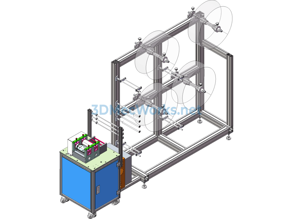 New N95 Semi-Automatic Mask Making Machine 3d Original File + Engineering Drawings + Bom - SolidWorks AutoCAD-ZWCAD - Free Download New N95 Semi-Automatic Mask Making Machine 3d Original File + Engineering Drawings + Bom - Image 2