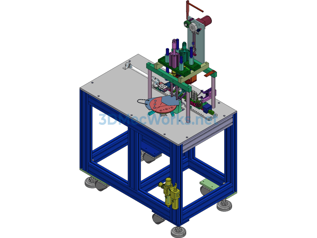 N95 Semi-Automatic Ear Strap Machine Rotary Welding Machine 3d Original File + Engineering Drawings + Bom - SolidWorks - Free Download N95 Semi-Automatic Ear Strap Machine Rotary Welding Machine 3d Original File + Engineering Drawings + Bom