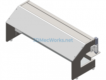 Three-Blade Feeding Separator - SolidWorks - Free Download