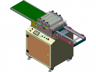 Multi-Blade PCB Separator - SolidWorks - Free Download