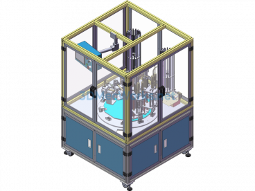 Heat Sink Lock Screw Machine - SolidWorks - Free Download