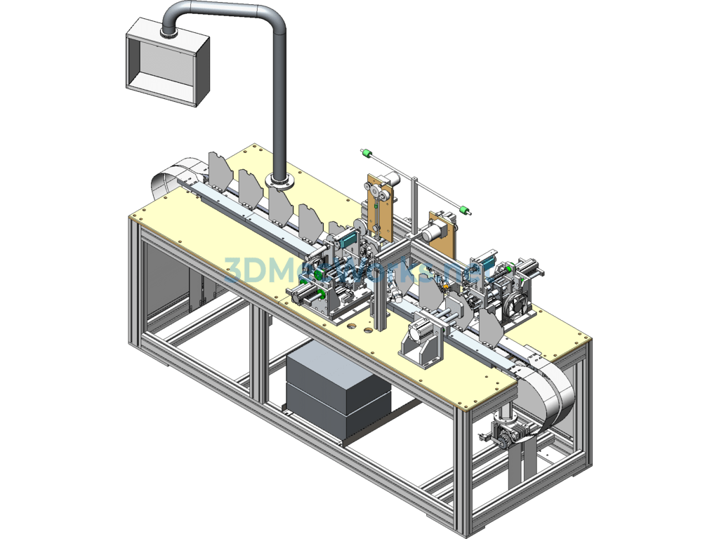 Revised N95 Ear Band Welding Machine 3d + Engineering Drawings + Bom List - SolidWorks - Free Download Revised N95 Ear Band Welding Machine 3d + Engineering Drawings + Bom List