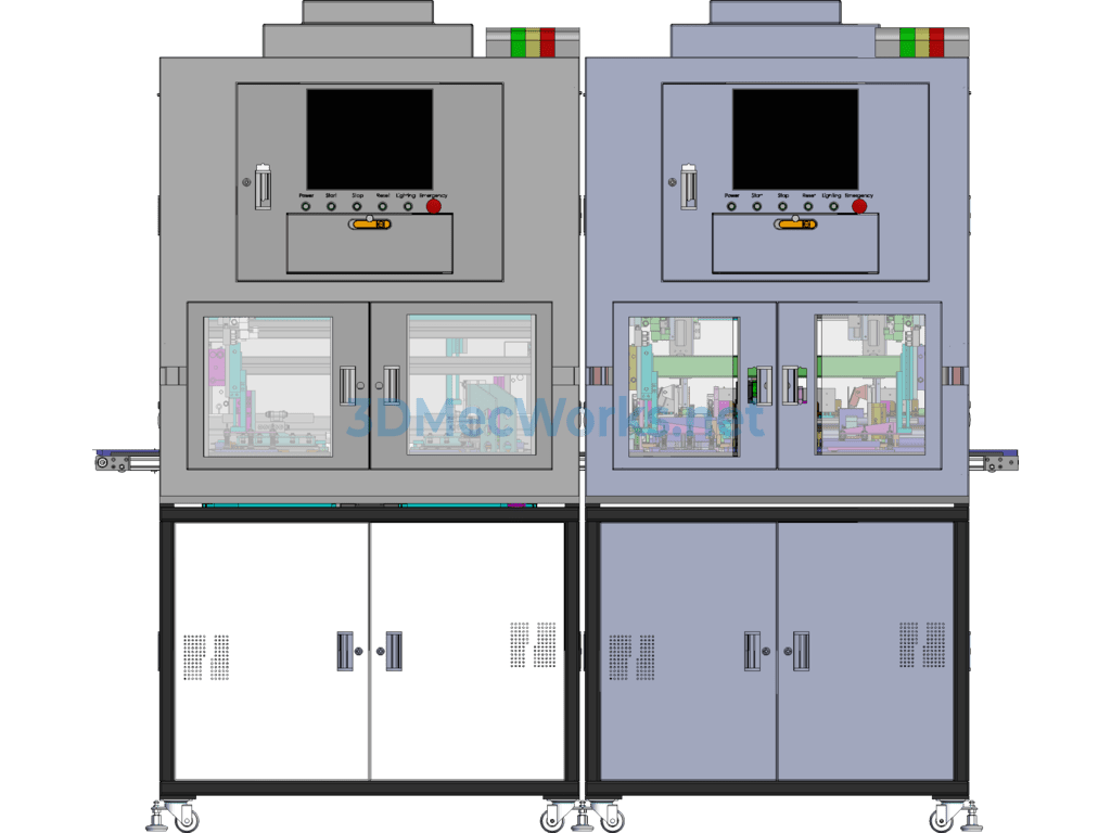 Labeling and Box Sealing Equipment - SolidWorks - Free Download Labeling and Box Sealing Equipment - Image 5