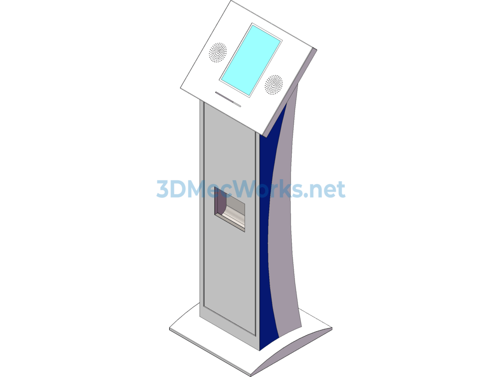 Vertical Lottery Machine - SolidWorks - Free Download Vertical Lottery Machine