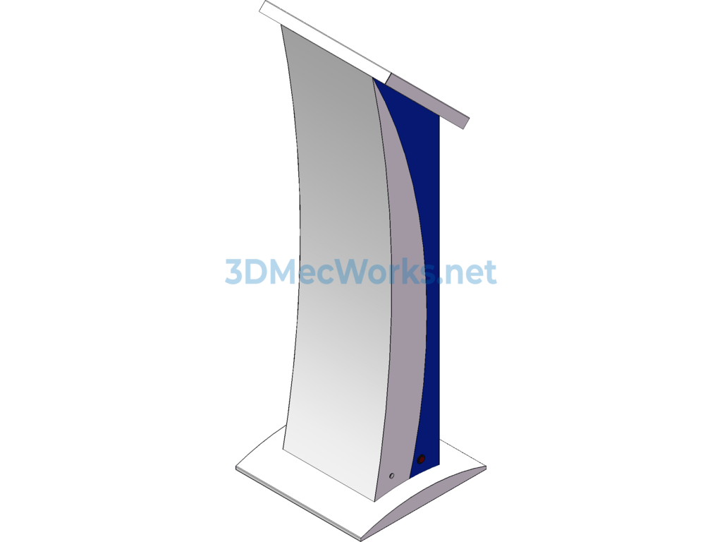 Vertical Lottery Machine - SolidWorks - Free Download Vertical Lottery Machine - Image 3
