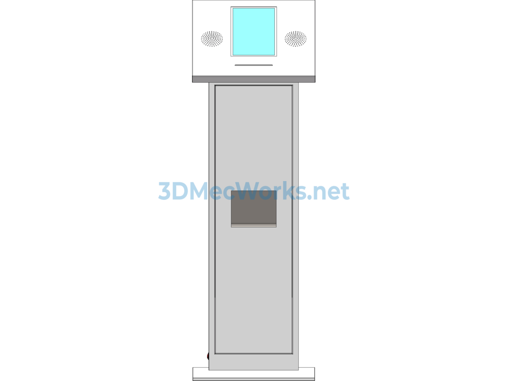 Vertical Lottery Machine - SolidWorks - Free Download Vertical Lottery Machine - Image 5