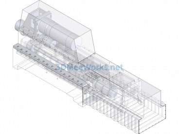 CNC Gantry Milling Machine Ram - SolidWorks - Free Download