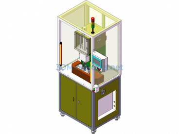 Motor Stator Press-Fitting Equipment - SolidWorks - Free Download