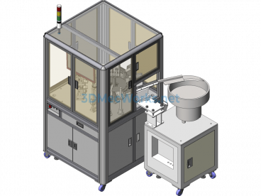 Screw Inspection Machine Optical Sorting Machine - SolidWorks - Free Download