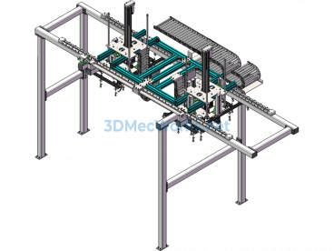 Aerial Transplanting Machine - SolidWorks - Free Download