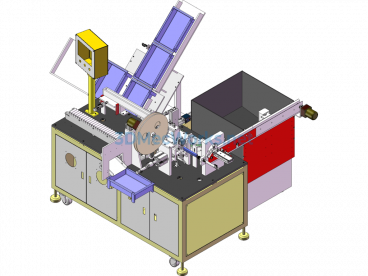 18650 Battery Cell Encasement Machine - SolidWorks - Free Download
