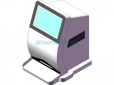 Scratch-Off Lottery Ticket Machine - SolidWorks - Free Download
