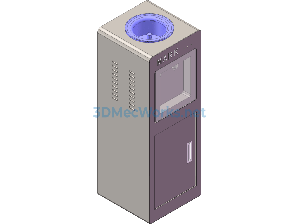 Water Dispenser - SolidWorks - Free Download Water Dispenser - Image 2