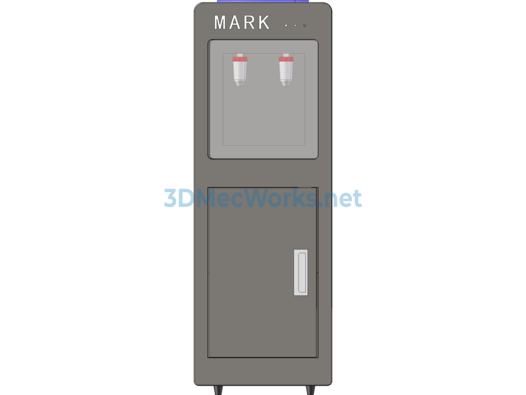 Water Dispenser - SolidWorks - Free Download Water Dispenser - Image 5