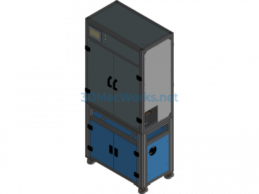 Terminal Spring Inspection Machine - UG(NX) - Free Download