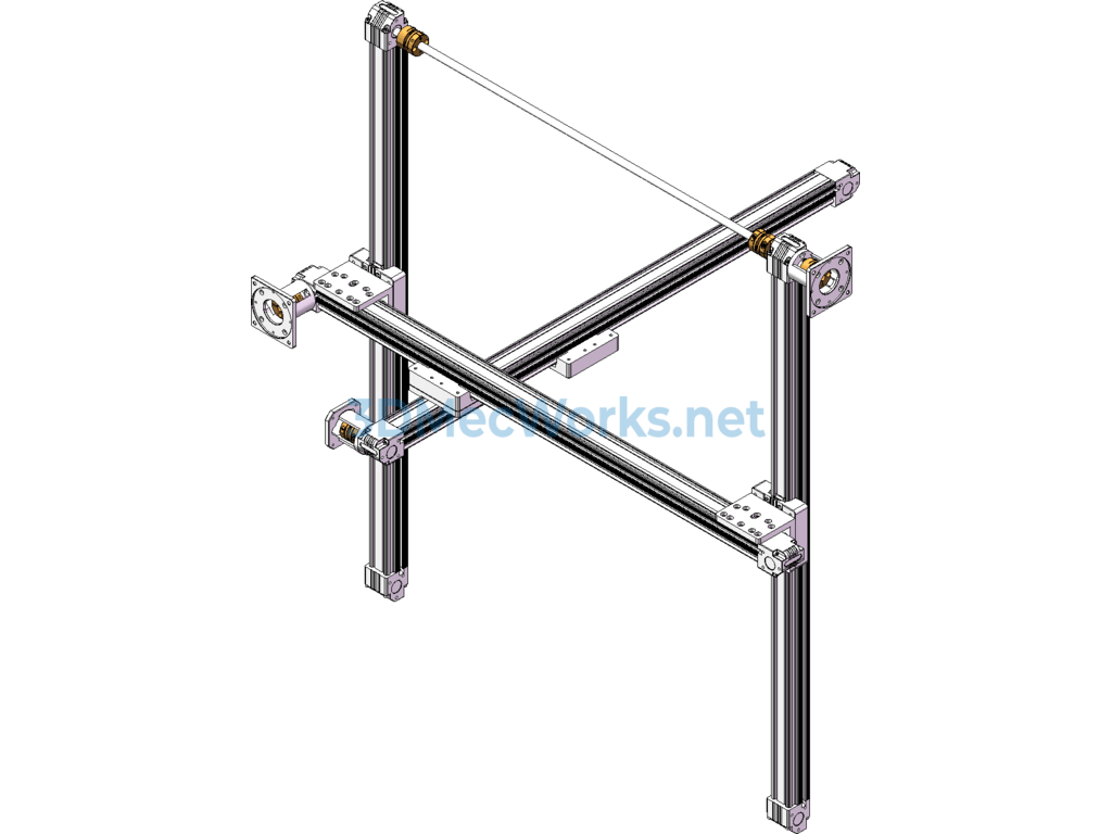 Material Warehouse, Vertical Storage Warehouse for Products - SolidWorks - Free Download Material Warehouse, Vertical Storage Warehouse for Products