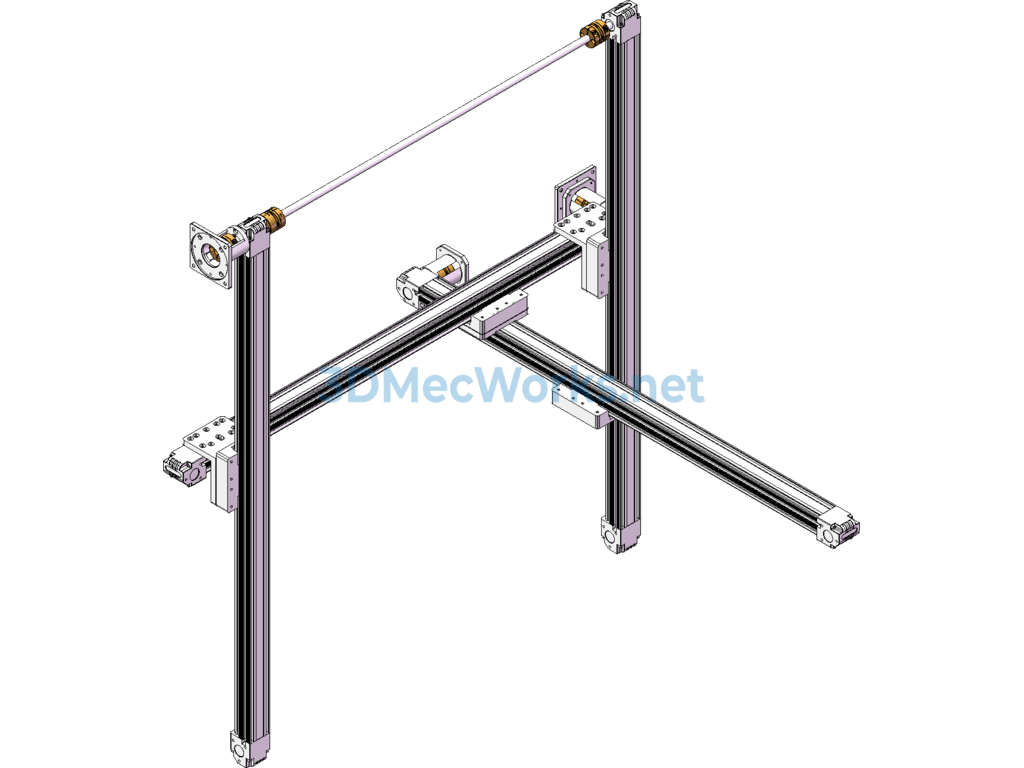 Material Warehouse, Vertical Storage Warehouse for Products - SolidWorks - Free Download Material Warehouse, Vertical Storage Warehouse for Products - Image 4