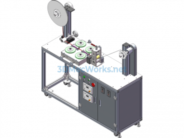 C17002 Edge Grinding Machine (Surface Grinder) For Automatic Deburring Of Lithium Battery Anode And Cathode Sheets - SolidWorks - Free Download