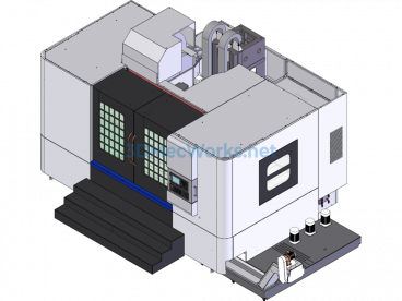 Vertical Machining Center V918 - SolidWorks - Free Download