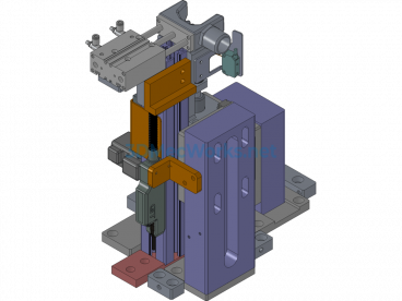 Automatic Nut Tightening Fixture - SolidWorks - Free Download
