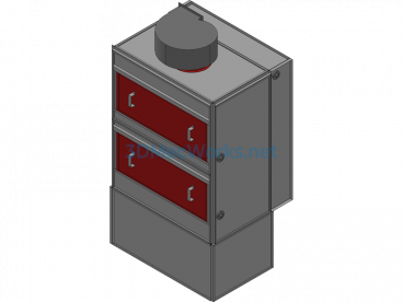 Wet Dust Collection Cabinet - Exported - Free Download