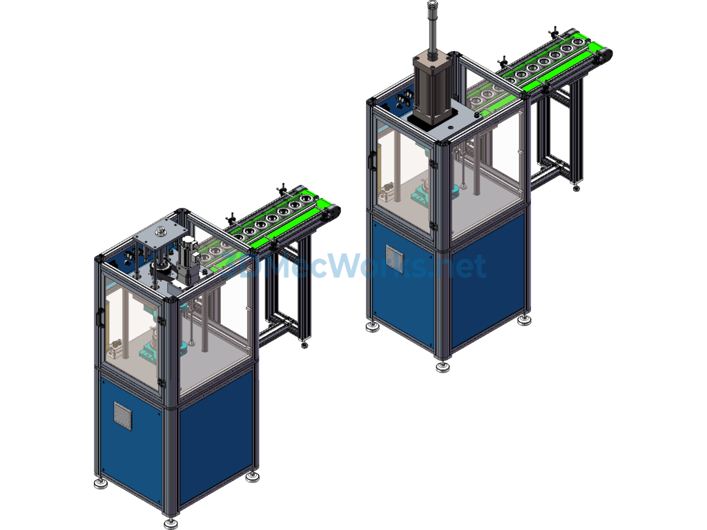 Pg Encapsulated Motor Press-Fitting Line - SolidWorks - Free Download Pg Encapsulated Motor Press-Fitting Line - Image 4