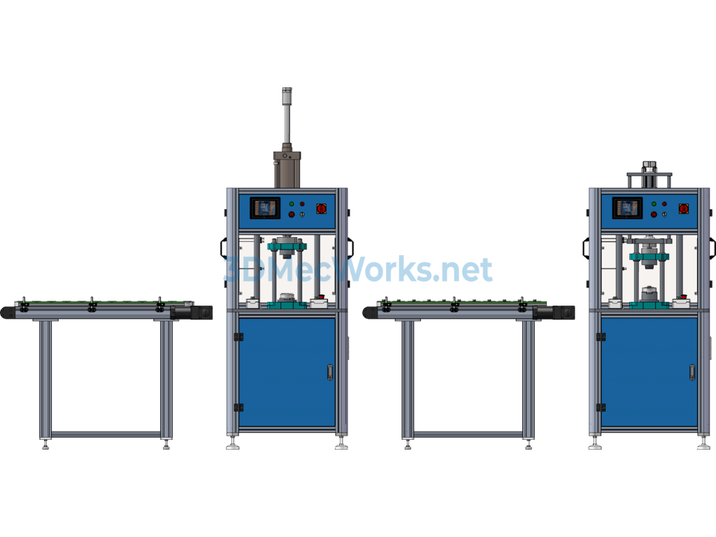 Pg Encapsulated Motor Press-Fitting Line - SolidWorks - Free Download Pg Encapsulated Motor Press-Fitting Line - Image 5