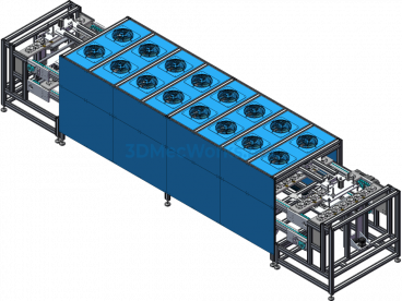 BMC Encapsulated Stator Cooling Line - SolidWorks - Free Download