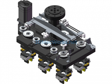 Pneumatic Gripper For Robot End-Axis - SolidWorks - Free Download