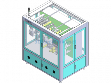 ACF Anisotropic Conductive Film Slitting Machine 3D Model + Engineering Drawings + BOM List - SolidWorks - Free Download