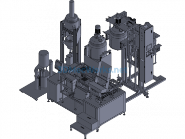Glue Dispensing And Tube Loading Integrated Machine - Exported - Free Download