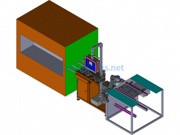 Whirlpool-UR Robot Assembly Line (Adjustable Track Width) - Exported - Free Download