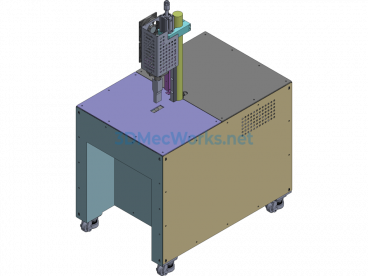 Automatic Forming + Welding Surgical Gown T-Strap Non-Standard Automation Equipment 3D Model - Exported - Free Download