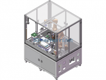 Notebook Inspection And Assembly Automation - SolidWorks - Free Download