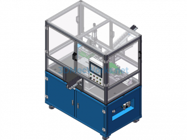 Horizontal Chamfering And Rough Turning Integrated Machine - SolidWorks - Free Download
