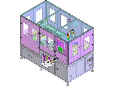 Automatic Laser Welding Loading And Unloading Equipment (Manufactured Equipment In Stable Operation) - SolidWorks - Free Download