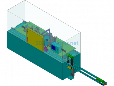 Multi-Head Automatic Welding Machine - SolidWorks - Free Download
