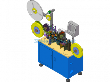Terminal Cutting Carrier Tape Packaging Machine (Already In Production) - SolidWorks  AutoCAD-ZWCAD - Free Download