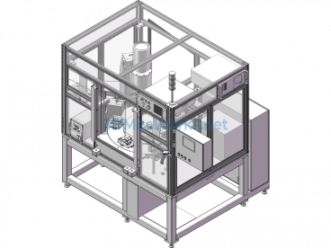 Valve Arm Rotary Riveting Valve Stem Rotary Riveting Machine - SolidWorks - Free Download