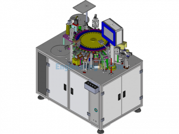 Miniature Circuit Breaker Fuse Assembly Equipment (DFM Included) - SolidWorks - Free Download