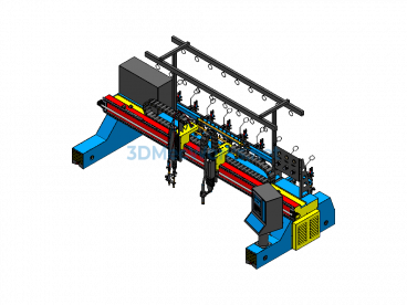 CNC Plasma Cutting Machine - SolidWorks - Free Download